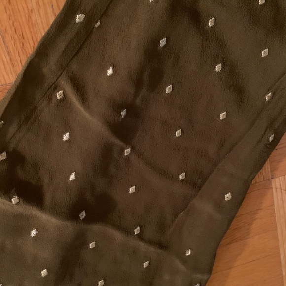 Anthropologie Elevenses Goldform Diamond pants - Picture 10 of 10